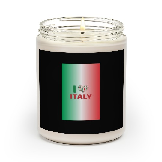 I Love Italy Scented Candles
