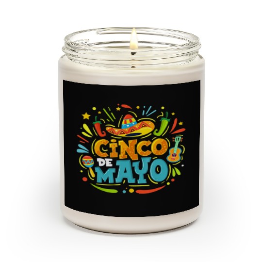 Cinco De Mayo Fiesta Surprise Camisa 5 De Mayo Scented Candles