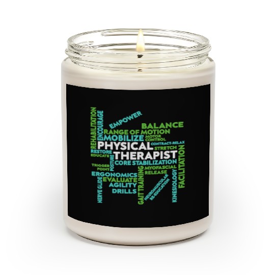Physical Therapist Scented Candles Mobilize Core