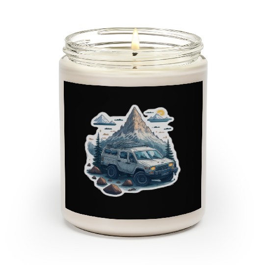 Travel adventure veichle Scented Candles