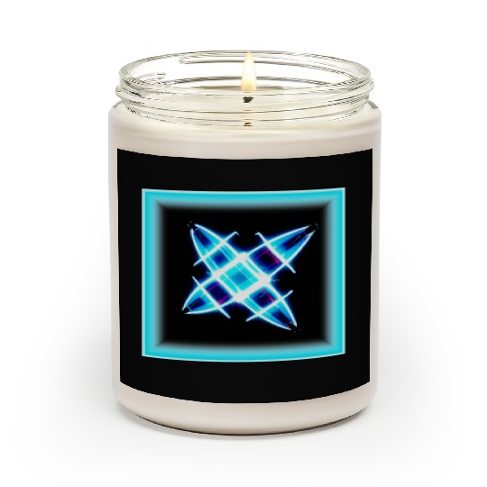 Glowing Patterns for Modern Art Scented Candles