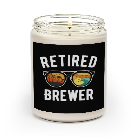 Retiree Brewer's Beach Lifestyle Sunglasses Design Scented Candles