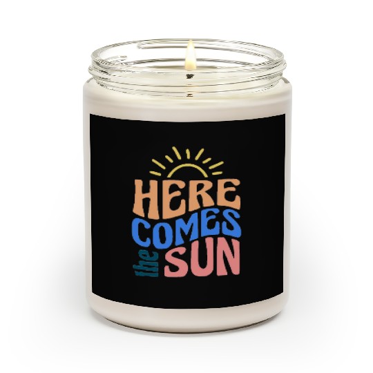 Here comes the sun Scented Candles