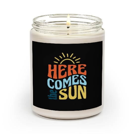 Here comes the sun Scented Candles