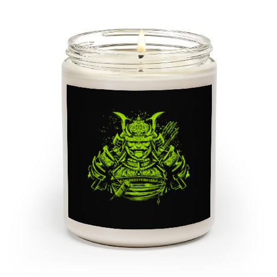 Samurai Warrior Scented Candles