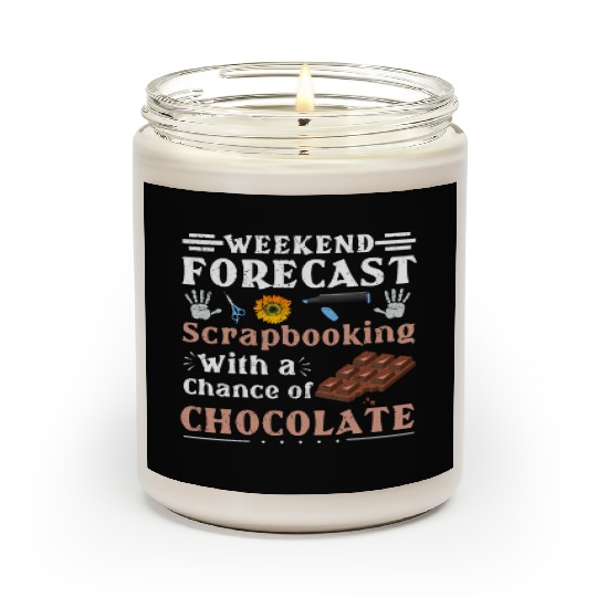 Scrapbooker Gift Weekend Forecast Scrapbooking Scented Candles