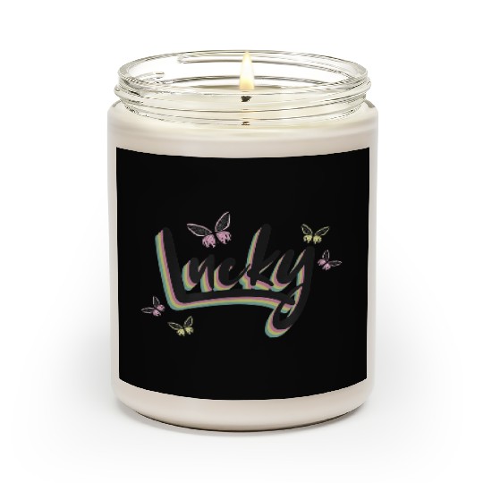Lucky Butterflies Scented Candles