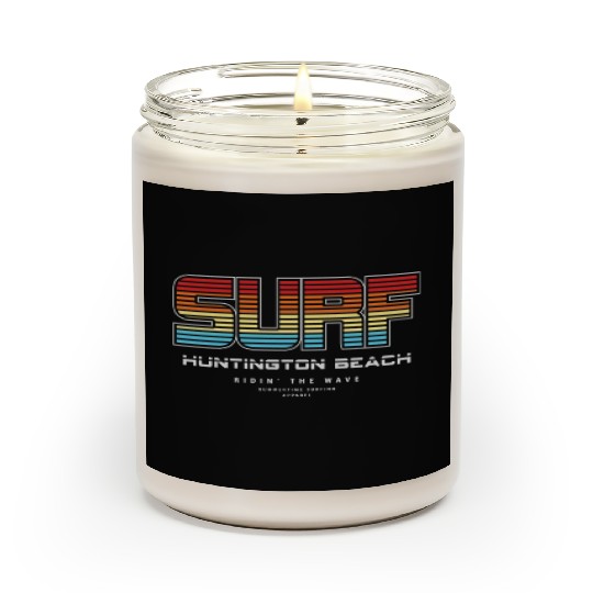 Surf in Huntington Beach nature Scented Candles