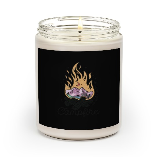 Life Is Better Around The Campfire Scented Candles
