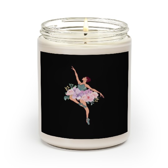 Ballet Dancer Dance Girl Ballerina Scented Candles