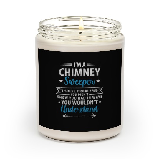 Chimney Sweep House Fireplace Sweep Scented Candles
