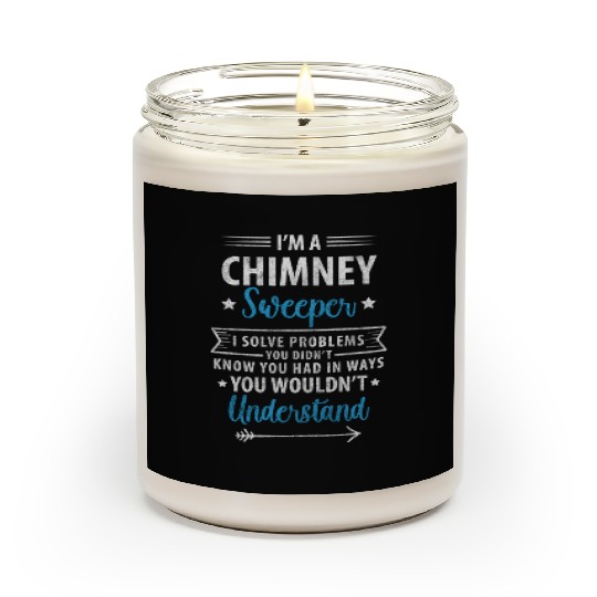 Chimney Sweep House Fireplace Sweep Scented Candles