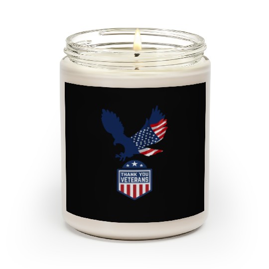 Happy Memorial Day Thank you Veterans American Scented Candles