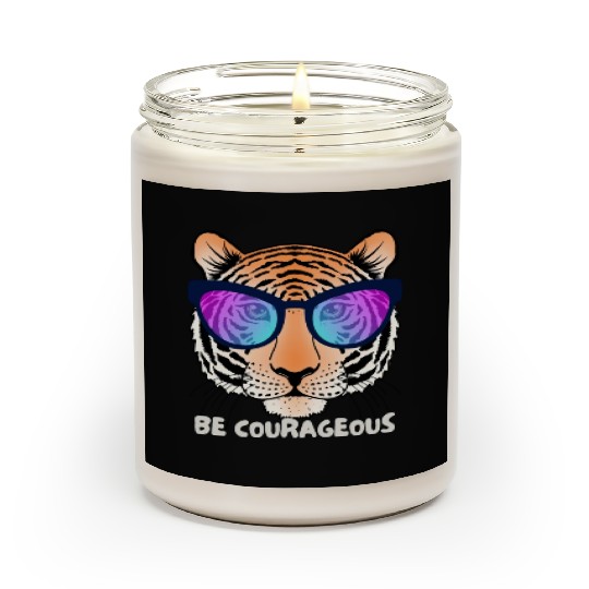 Be Courageous like a Lion Scented Candles