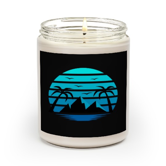 Summer vacation Scented Candles