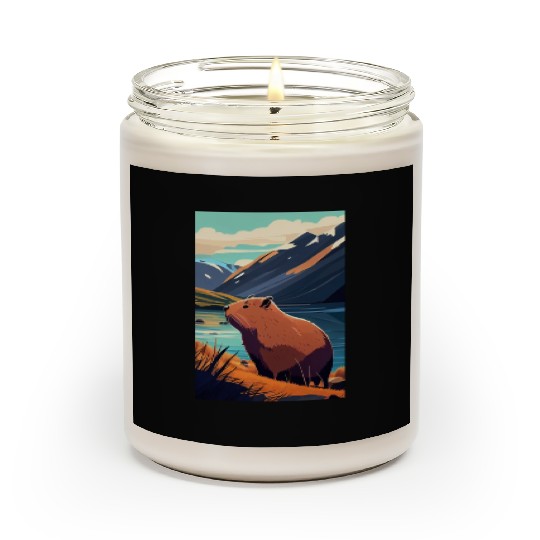 Capybara Nature Capibara Scented Candles