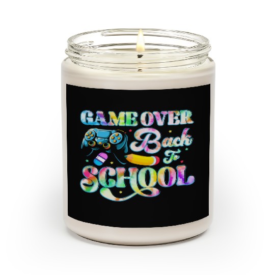 Funny Game Over Teacher Kids Video Game Back To Scented Candles