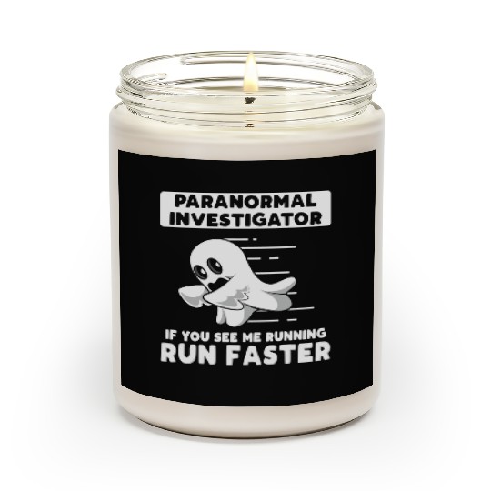 Ghost Hunting Paranormal Investigator Scented Candles