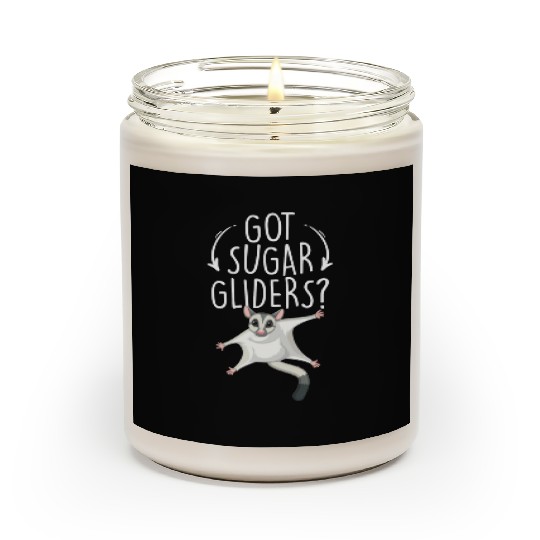 Got Sugar Gliders Funny Sugar Glider Lover Opossum Scented Candles