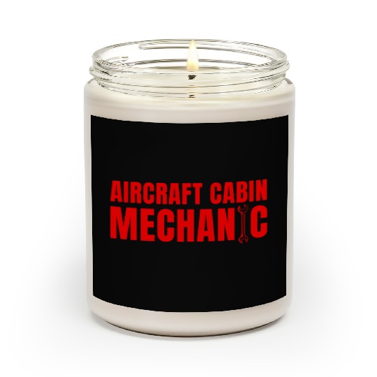 Aircraft Cabin Mechanic Scented Candles