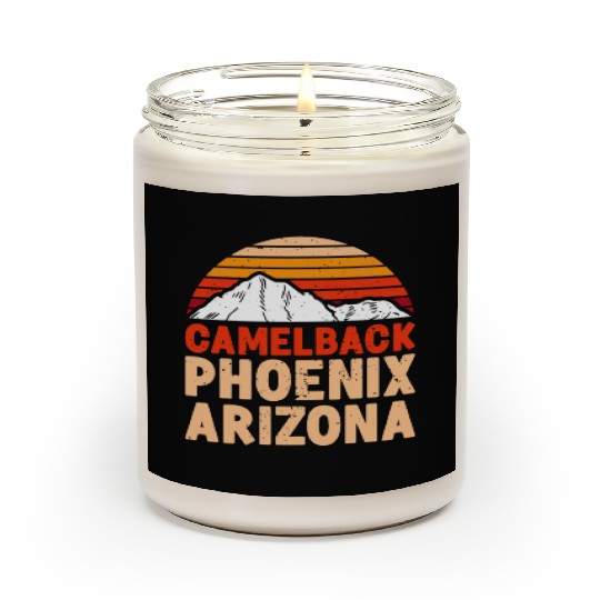 Phoenix Arizonna Mountain fan Summit Climbing Scented Candles