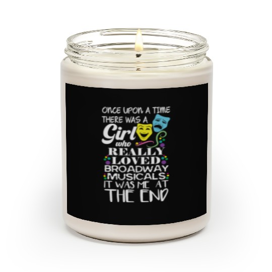 Novelty There Was A Girl Who Loved Broadway Scented Candles