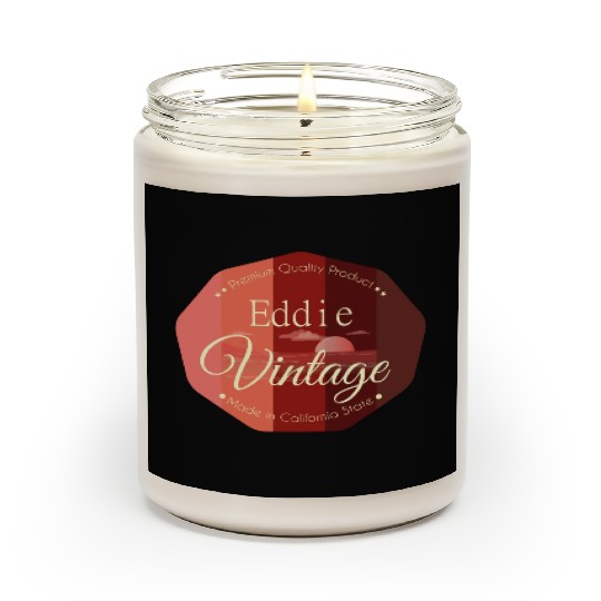 Eddie First Name Vintage Scented Candles