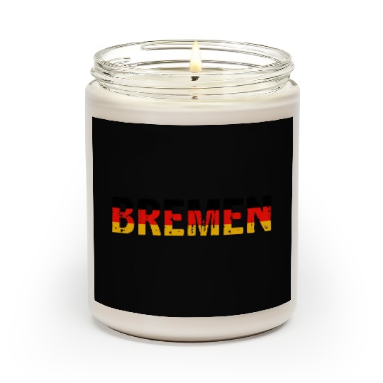 Bremen Germany flag Scented Candles
