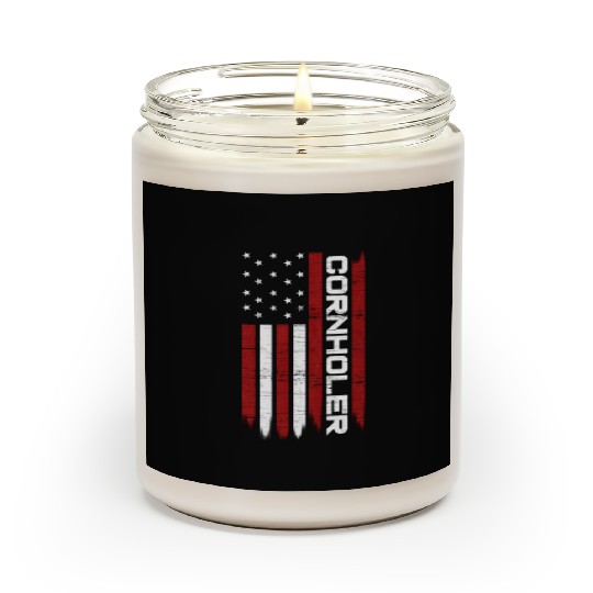 Cornhole Usa Flag Cornholer Bean Bag Game Scented Candles