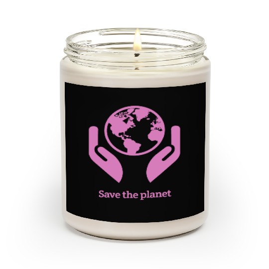 Save The Planet Scented Candles