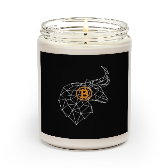 Bitcoin Bull Scented Candles
