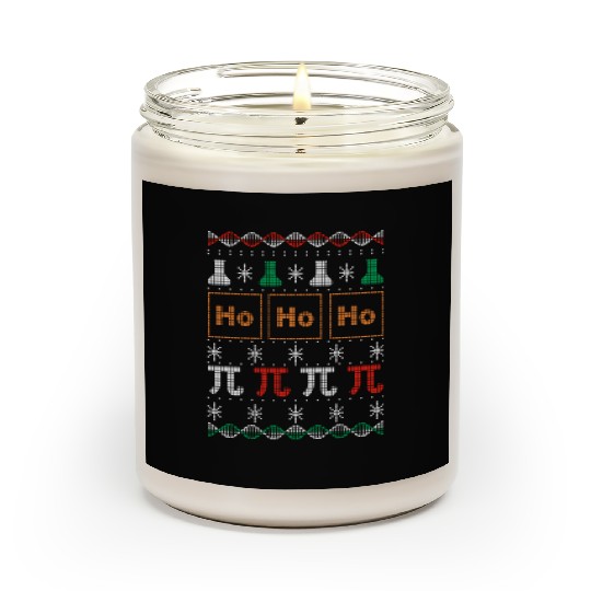Chemistry Laboratory Science Ugly Christmas Scented Candles