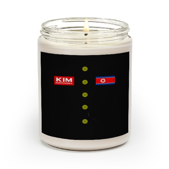 Kim Jong Un Halloween Scented Candles