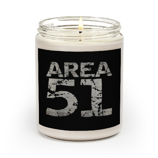 Area 51 UFO Design Scented Candles