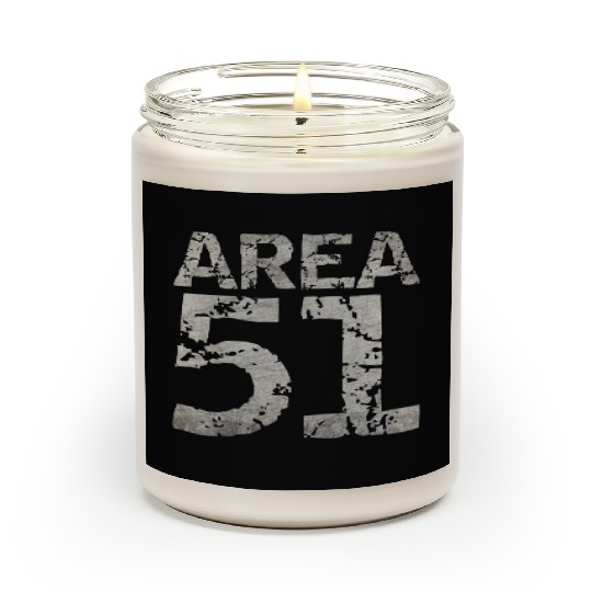 Area 51 UFO Design Scented Candles