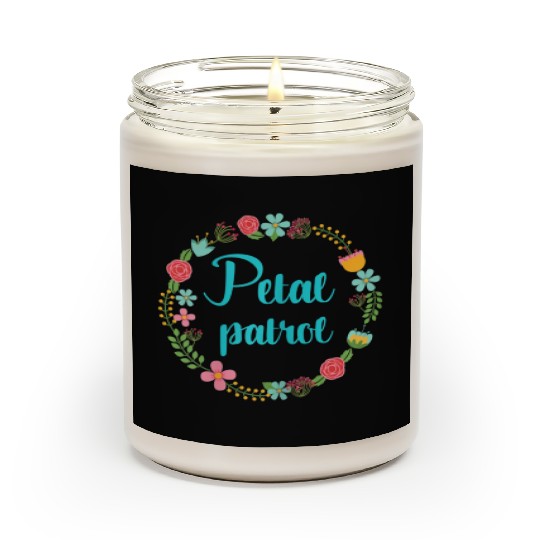 Petal Patrol Flower Girl Kids Toddler Youth Scented Candles