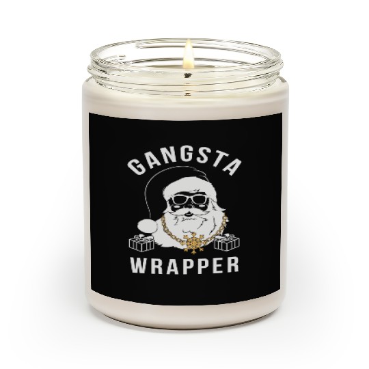 Gangsta Wrapper Gangster Santa Scented Candles