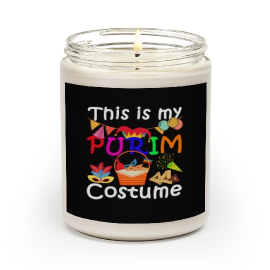 This Is My Purim Jewish Scented Candles