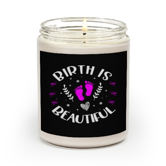 Doula Midwifery Birth Childbirth Pregnancy Midwife Scented Candles