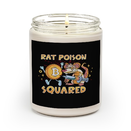 Rat Poison Squared funny Scented Candles