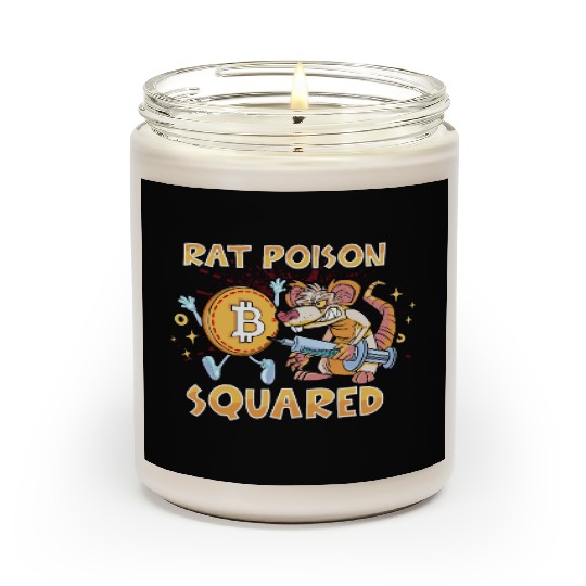 Rat Poison Squared funny Scented Candles