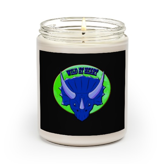 Wild At Heart- Triceratops Scented Candles