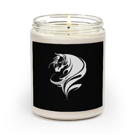 Horse Horse Head Pony Colt Scented Candles