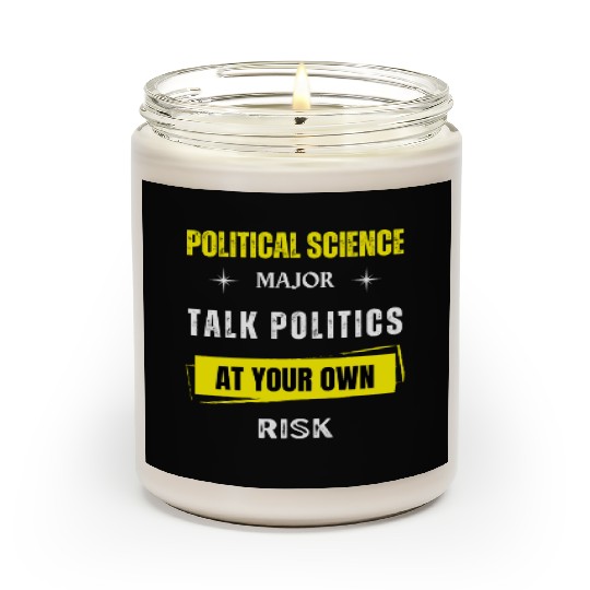Political Science Major Scented Candles