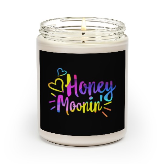 Honeymoonin Scented Candles Newlywed Scented Candles Wifey Hubby