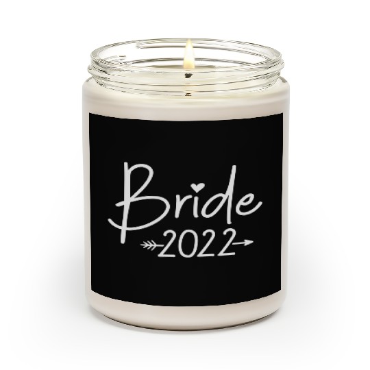 Bride 2022 For Wedding Or Bachelorette Party Scented Candles
