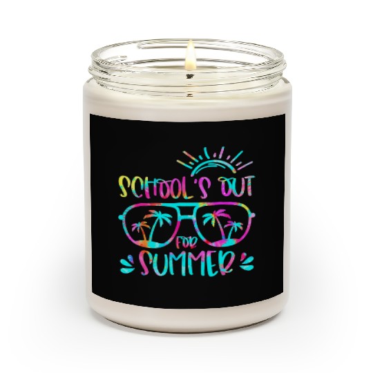 Last Day Of School Schools Out For Summer Teacher Scented Candles