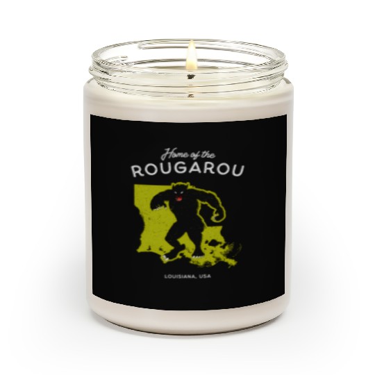 Home Of The Rougarou Louisiana Usa Cryptid Scented Candles