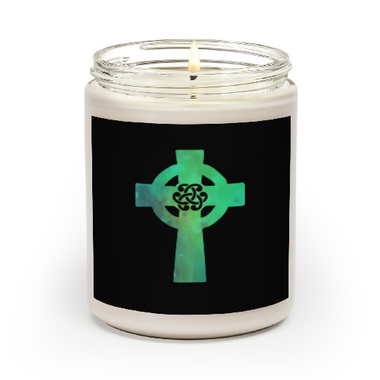 Irish Celtic Cross Knot St Patrick'S Day Christian Scented Candles