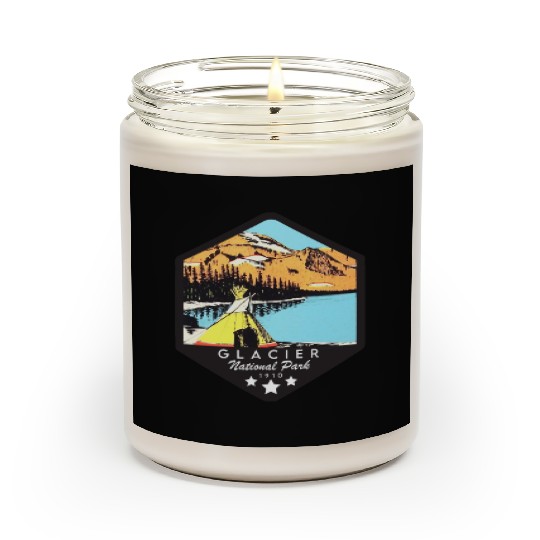 Glacier national park Scented Candles